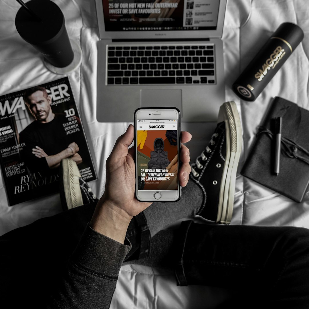 influencer with product