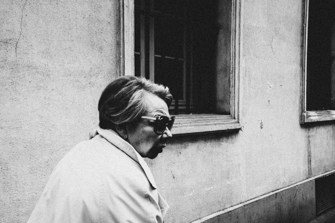 Portrait of a German man cultural researcher wearing glasses