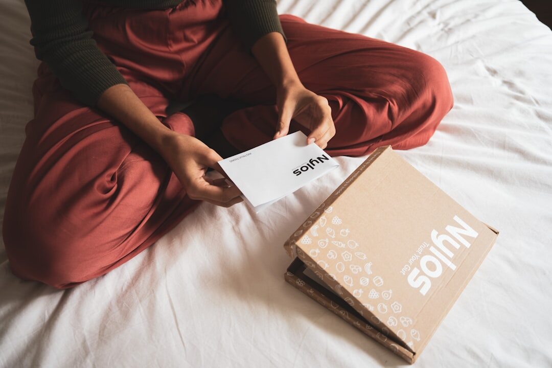 influencer unboxing package