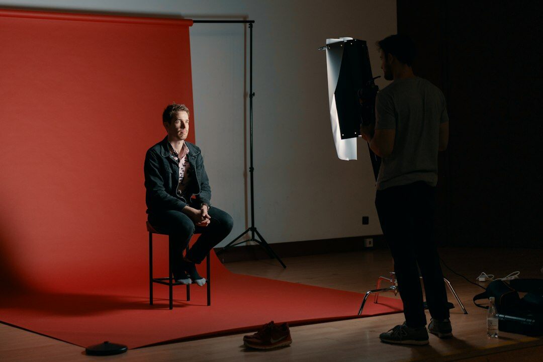 celebrity interview on stage