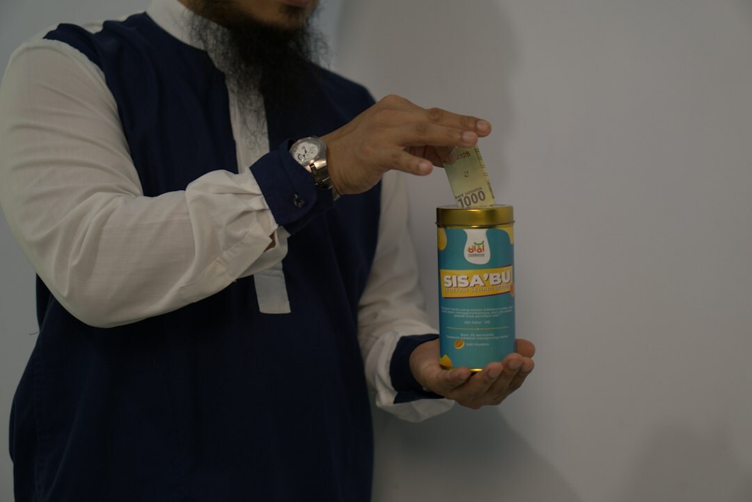influencer holding product